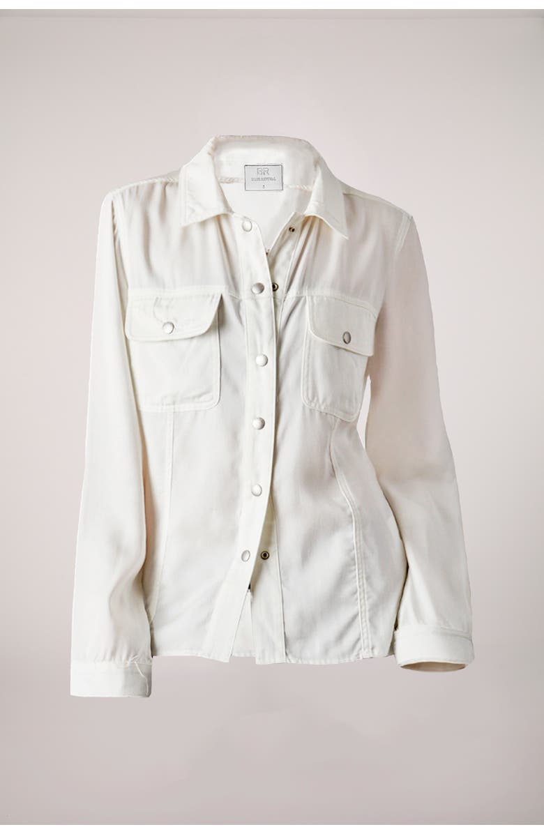 BLUE REVIVAL Your Favorite Tencel Shirt, Alternate, color, White