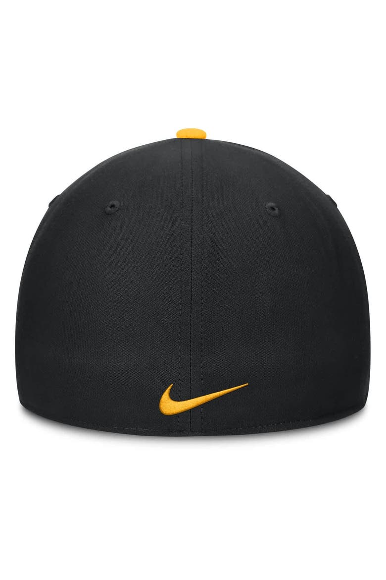 Men's Nike Gold/Black Iowa Hawkeyes 2025 Sideline Rise Local Performance Flex Hat, Alternate, color, Gold