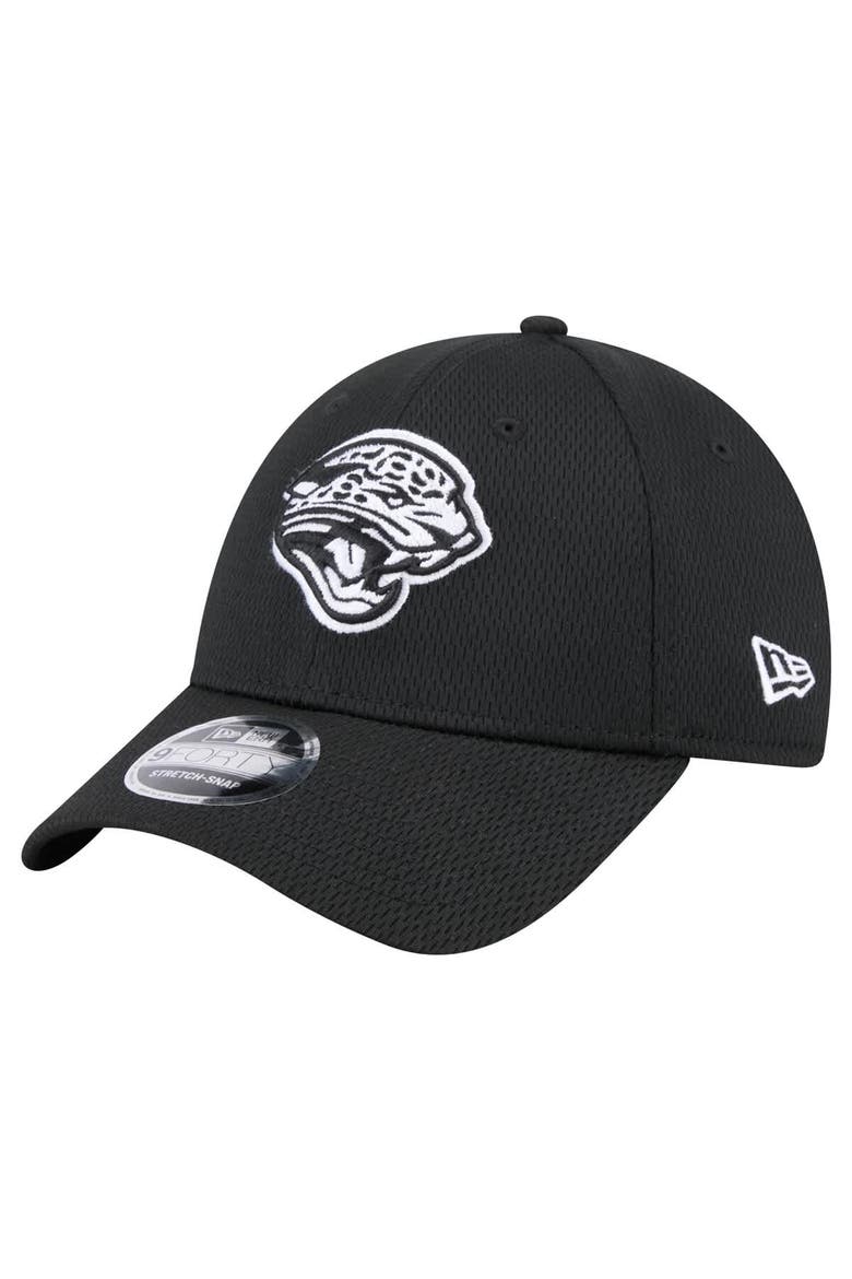 Men's New Era Black Jacksonville Jaguars Main B-Dub 9FORTY Adjustable Hat, Main, color, Black