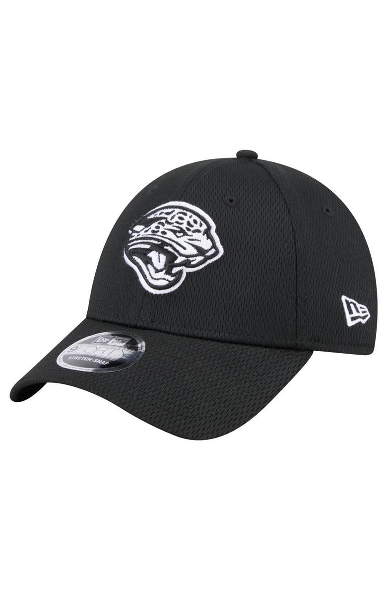 New Era Men's New Era Black Jacksonville Jaguars Main B-Dub 9FORTY Adjustable Hat, Main, color, Black