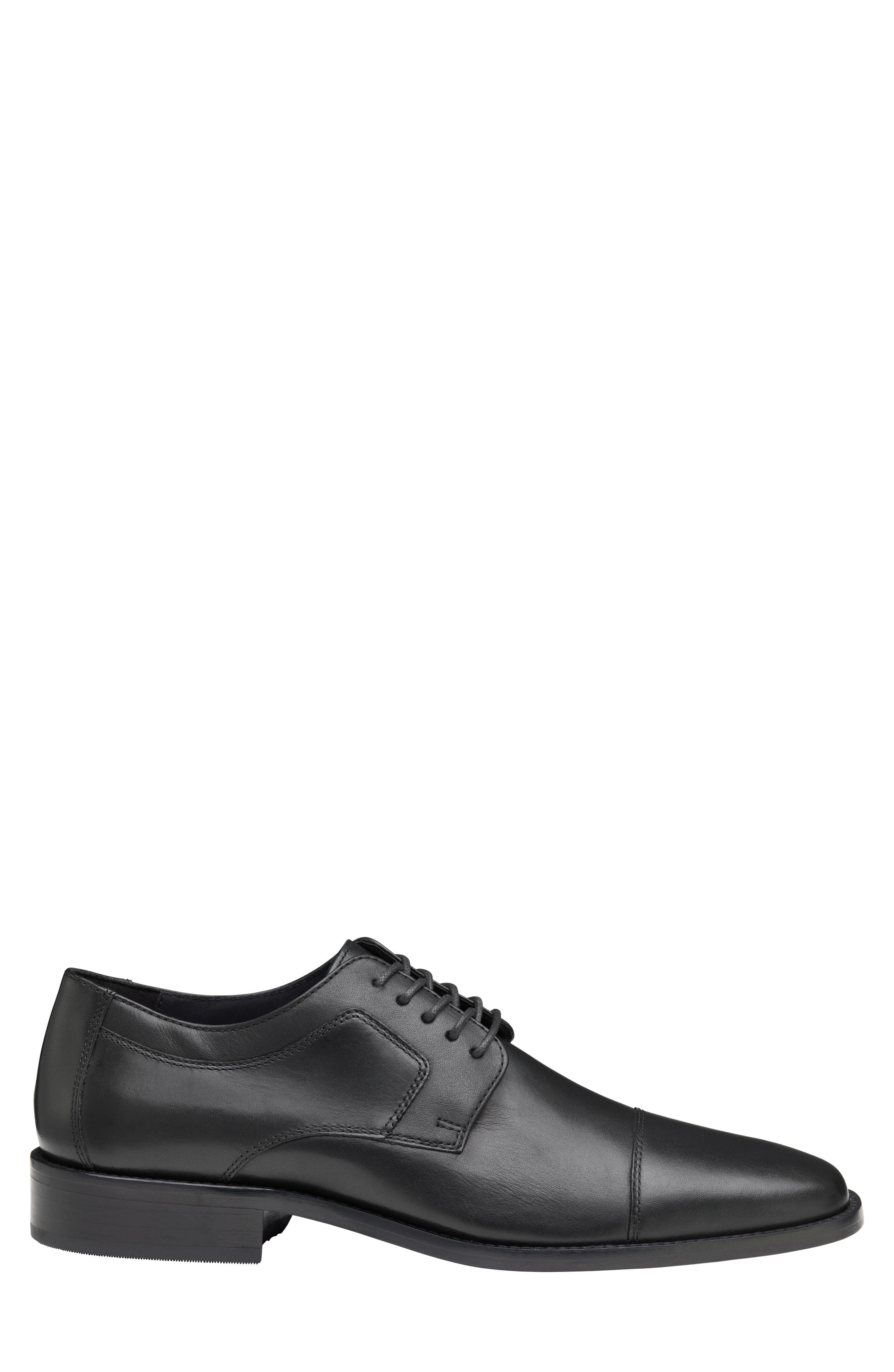 Johnston & Murphy Novick Cap Toe Derby - Wide Width Available, Alternate, color, 