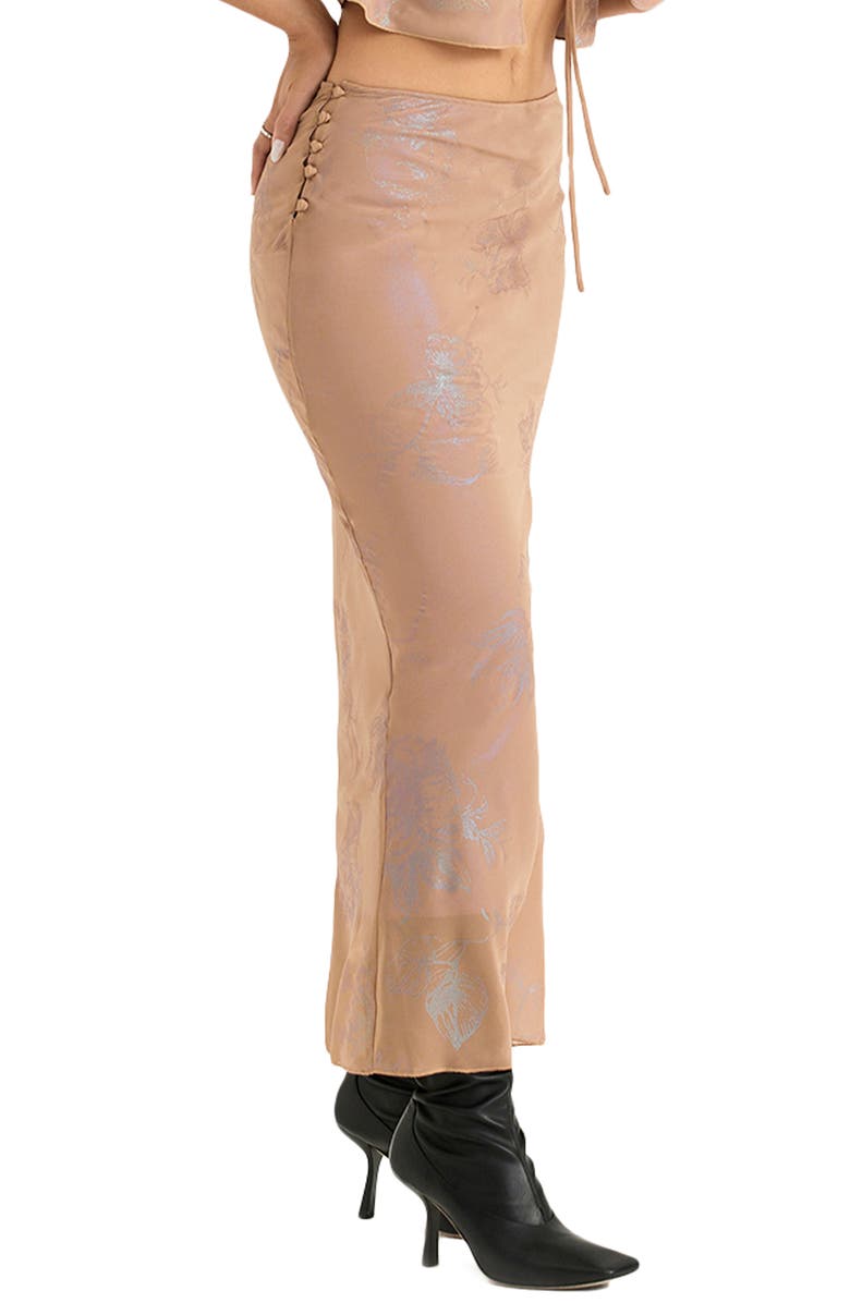 HOUSE OF CB Dyana Bias Cut Maxi Skirt, Alternate, color, 