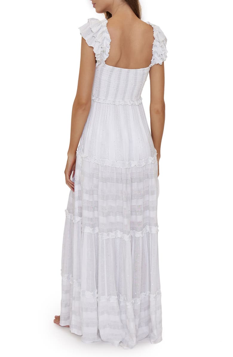 PQ SWIM Victoria Cover-Up Dress, Alternate, color, Water Lily