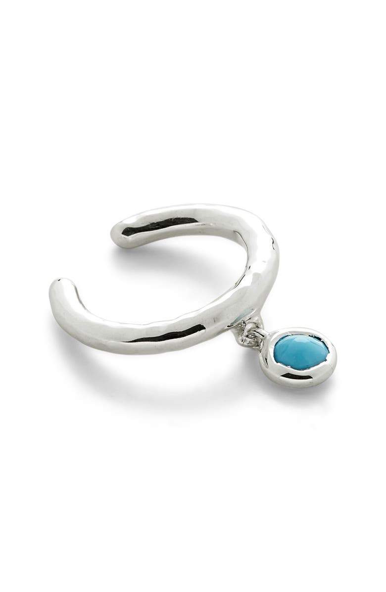 Monica Vinader Mini Gem Ear Cuff, Main, color,