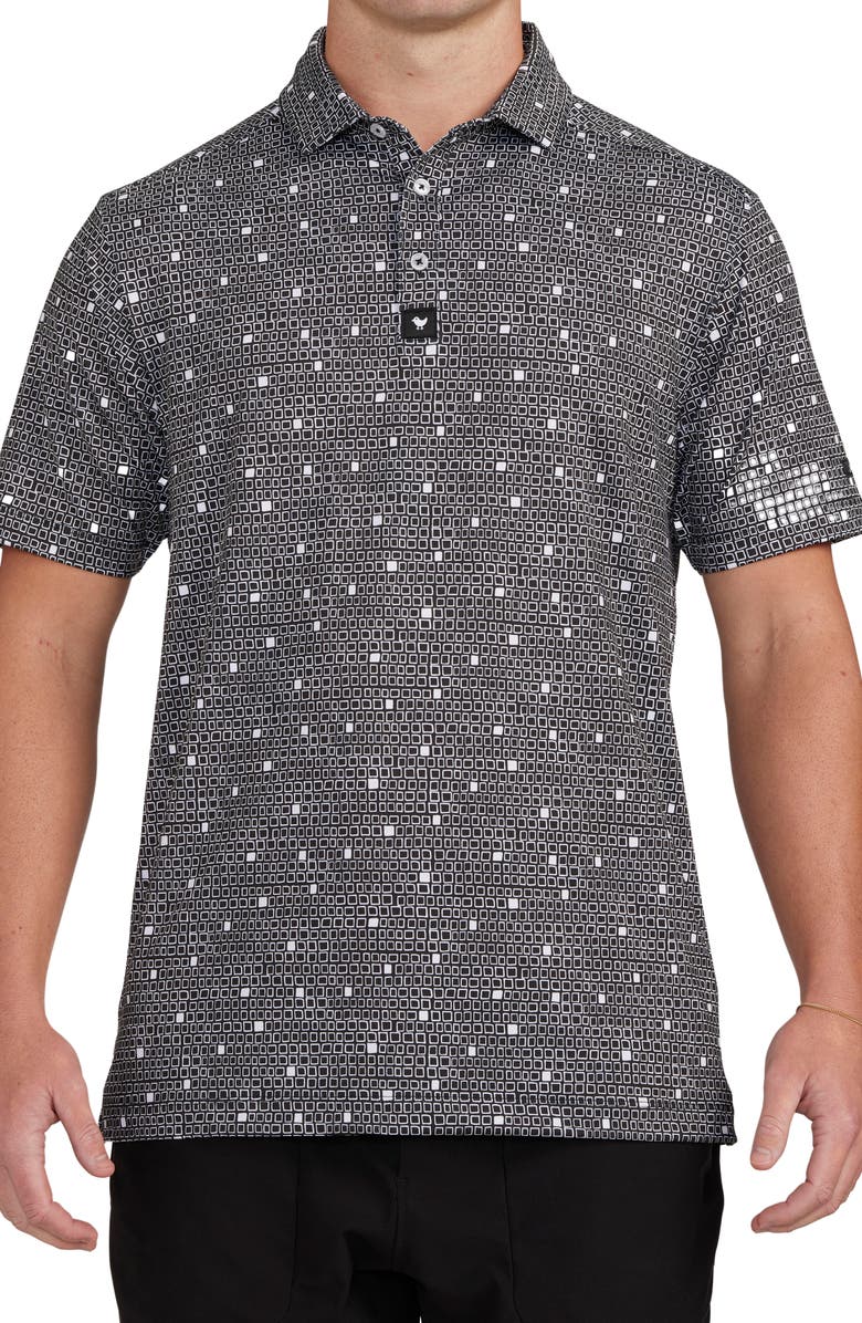 Bad Birdie Block Party Performance Golf Polo, Main, color, 