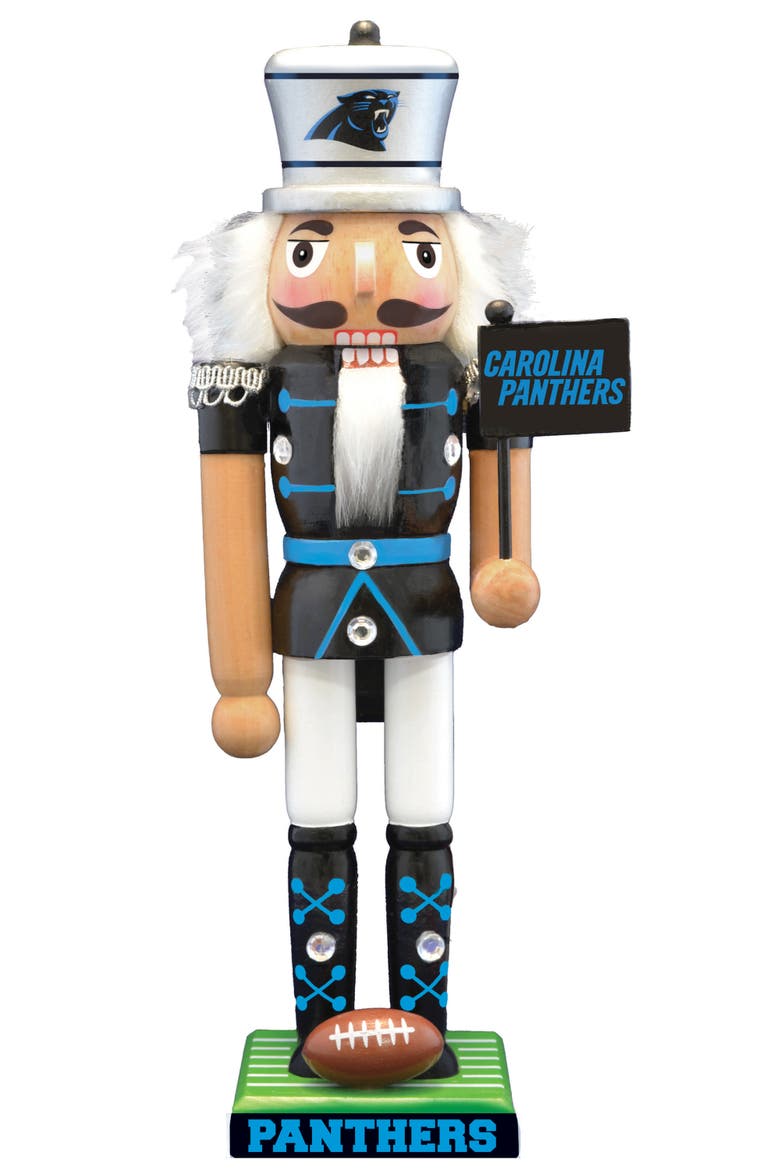 Carolina Panthers Collectible Nutcracker, Main, color, Multicolor