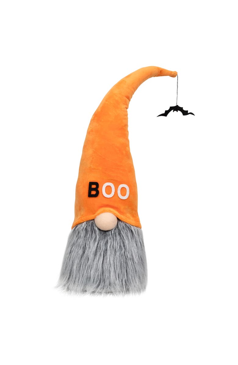 Northlight Standing Gnome Wearing "Boo" Hat Halloween Figure - 19.75", Main, color,
