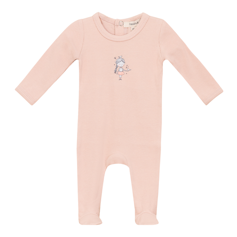 Front Chest Ribbed Romper
