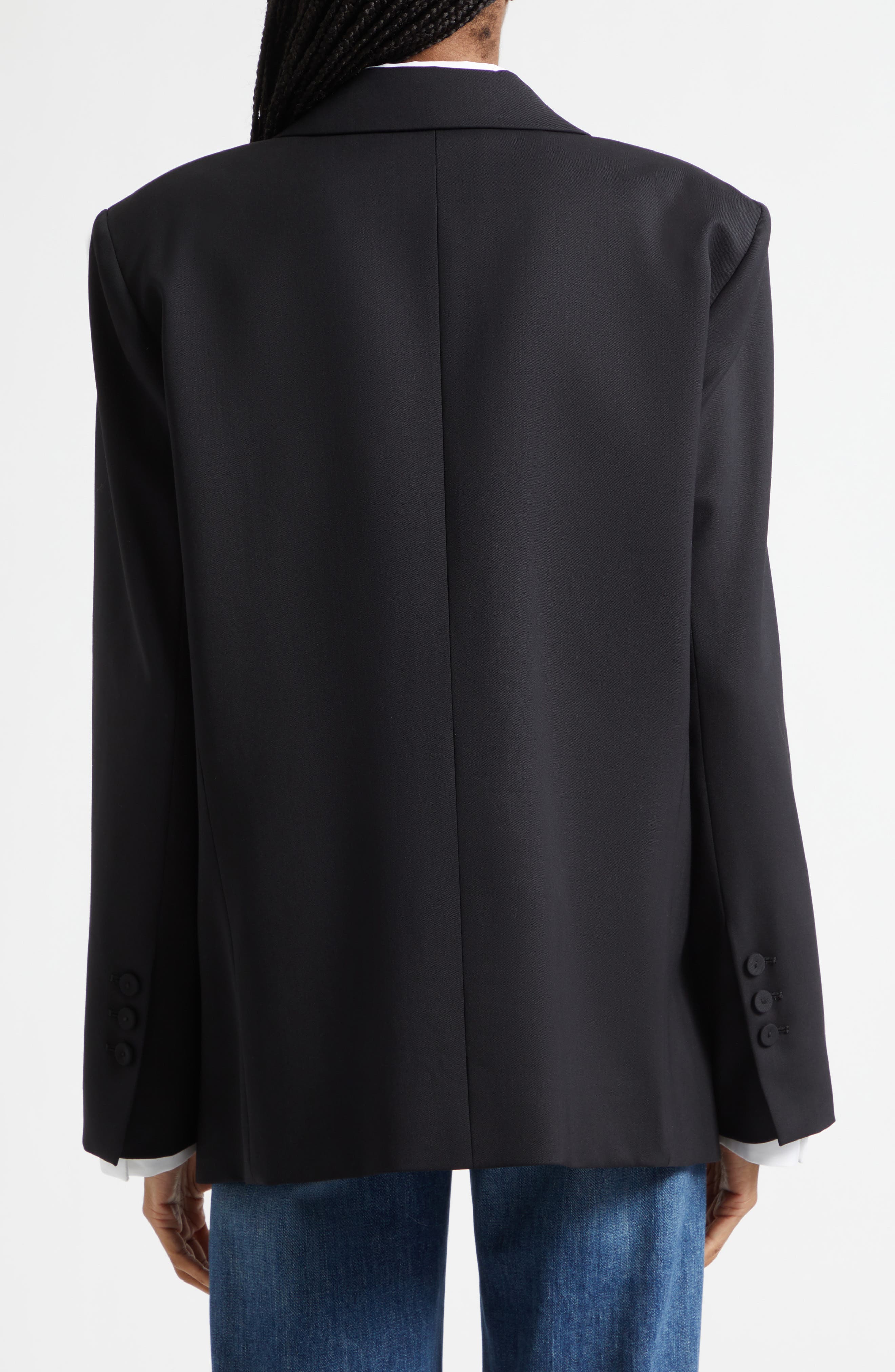 Harper Double Breasted Tuxedo Jacket - image 2