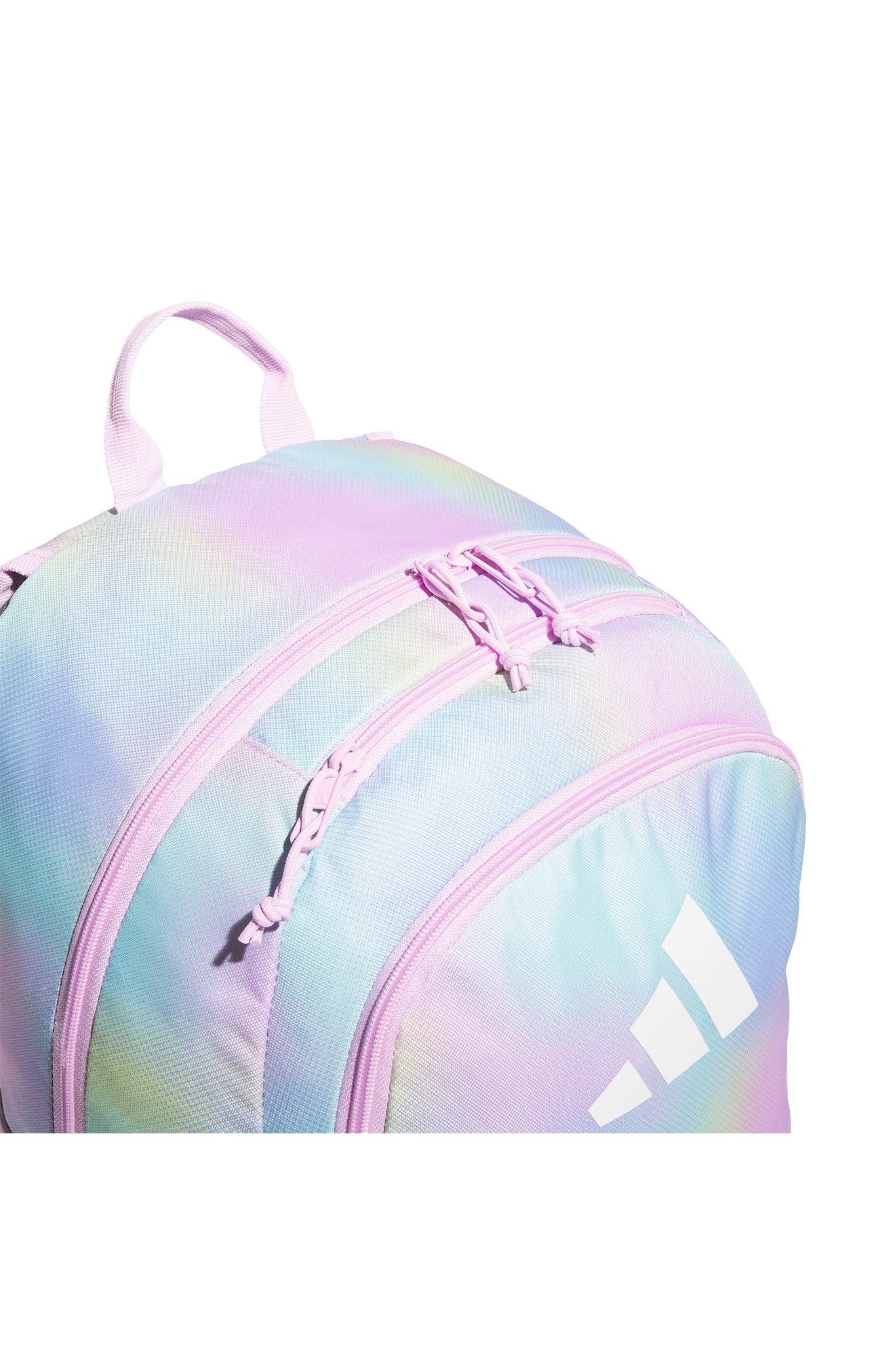 adidas Kids' Affiliate Backpack, Alternate, color, Gradient Bliss Lilac/ Purple