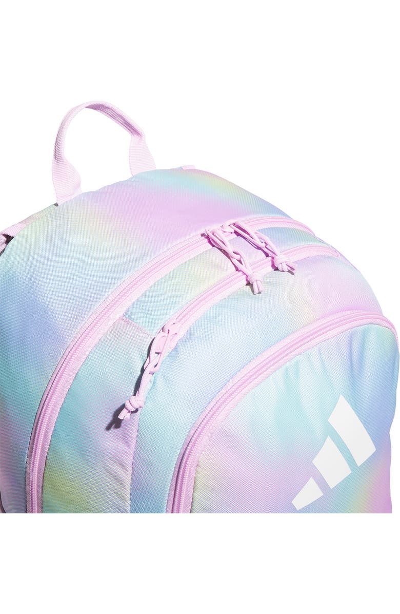 adidas Kids' Affiliate Backpack, Alternate, color, Gradient Bliss Lilac/ Purple