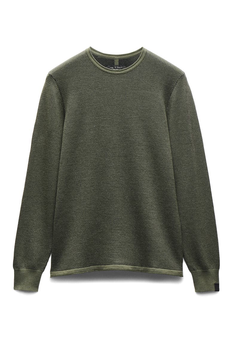 Gregory Crewneck Sweater, Alternate, color, DARK GREEN