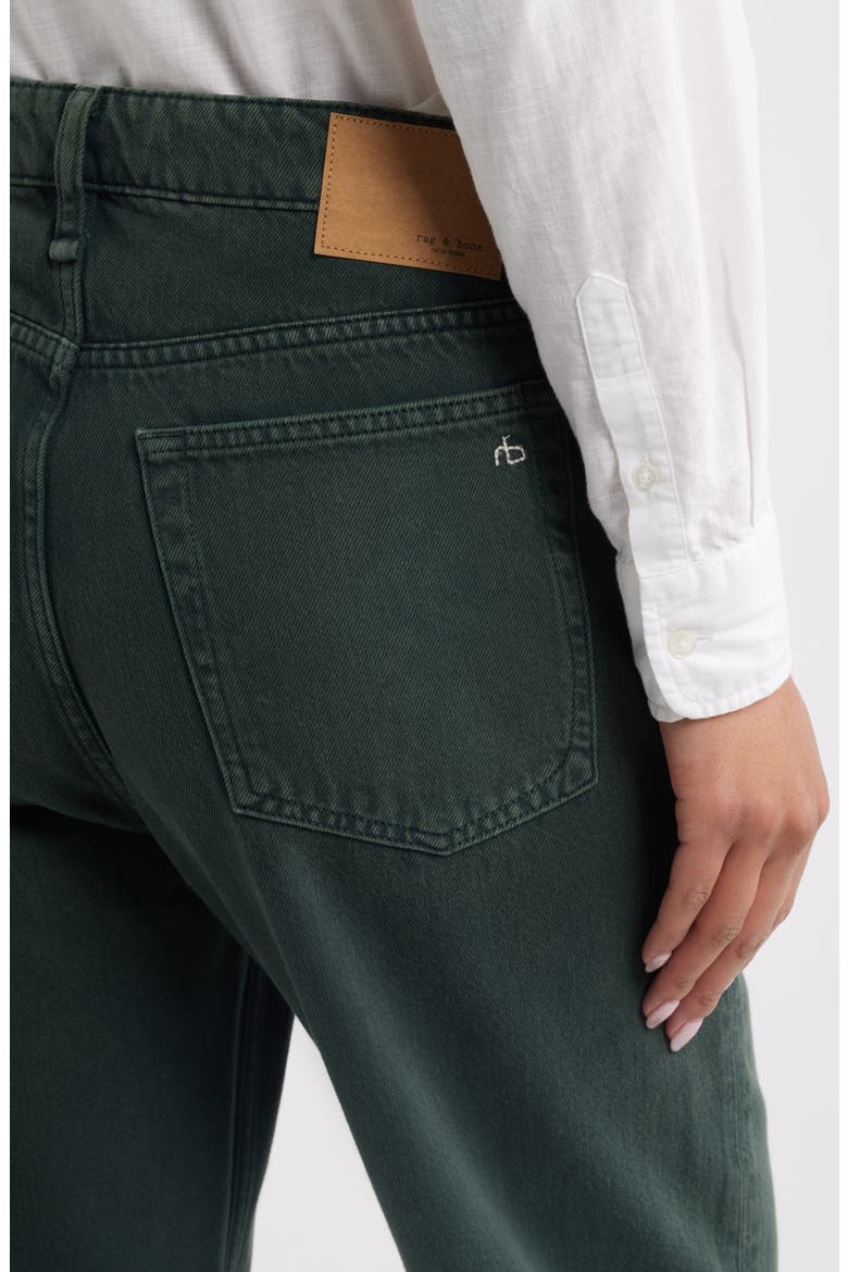 Logan Wide Leg Jeans, Alternate, color, GREENSTONE