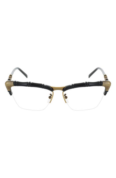 58mm Novelty Square Optical Glasses