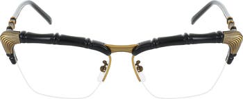 58mm Novelty Square Optical Glasses