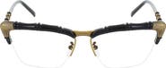 Gucci 58mm Novelty Square Optical Glasses
