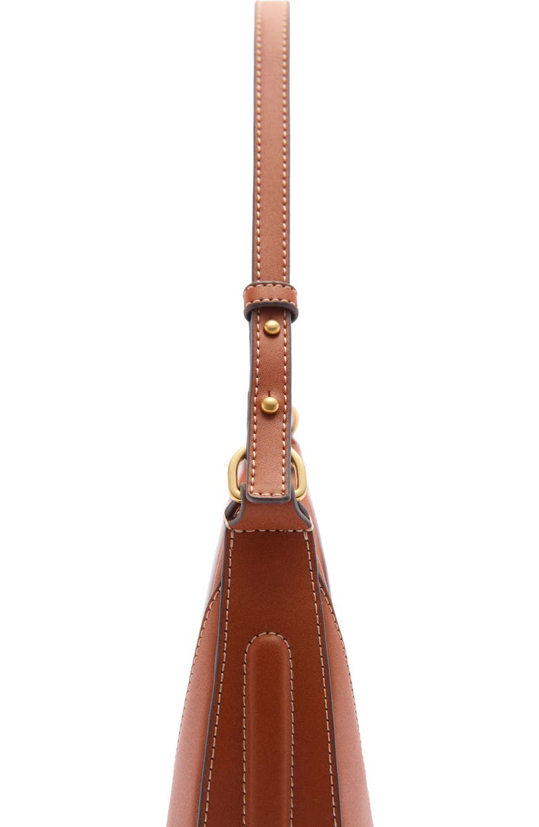 MANGO Faux Leather Shoulder Bag, Alternate, color,