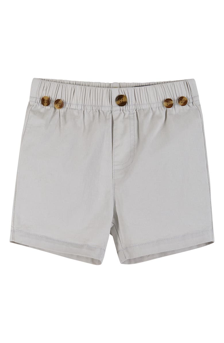 Andy & Evan Short Sleeve Button-Up Shirt, Suspenders, Bow Tie & Shorts Set, Alternate, color, 