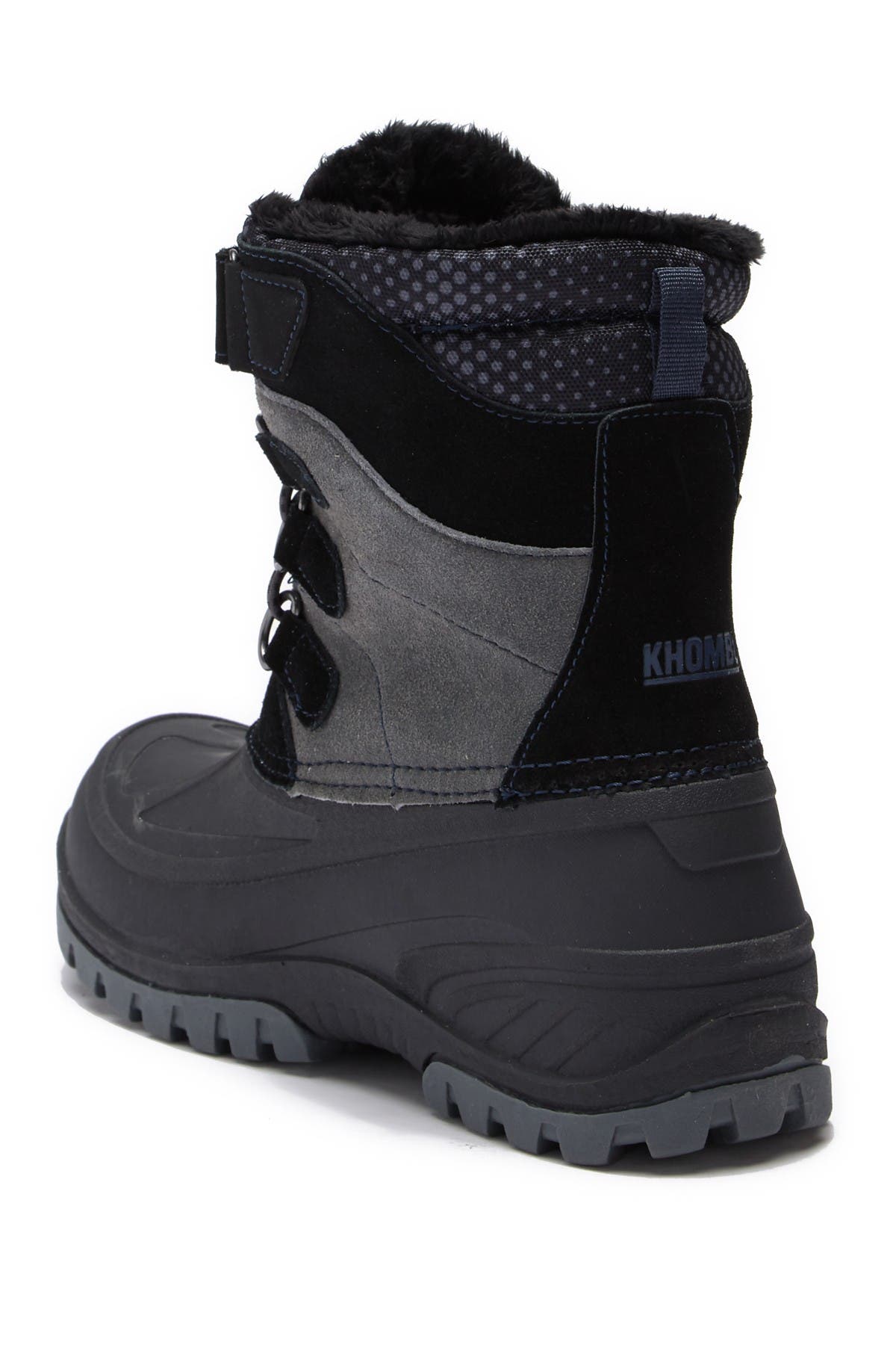 Khombu Snowtracker Faux Fur Lined Waterproof Boot, Alternate, color, 