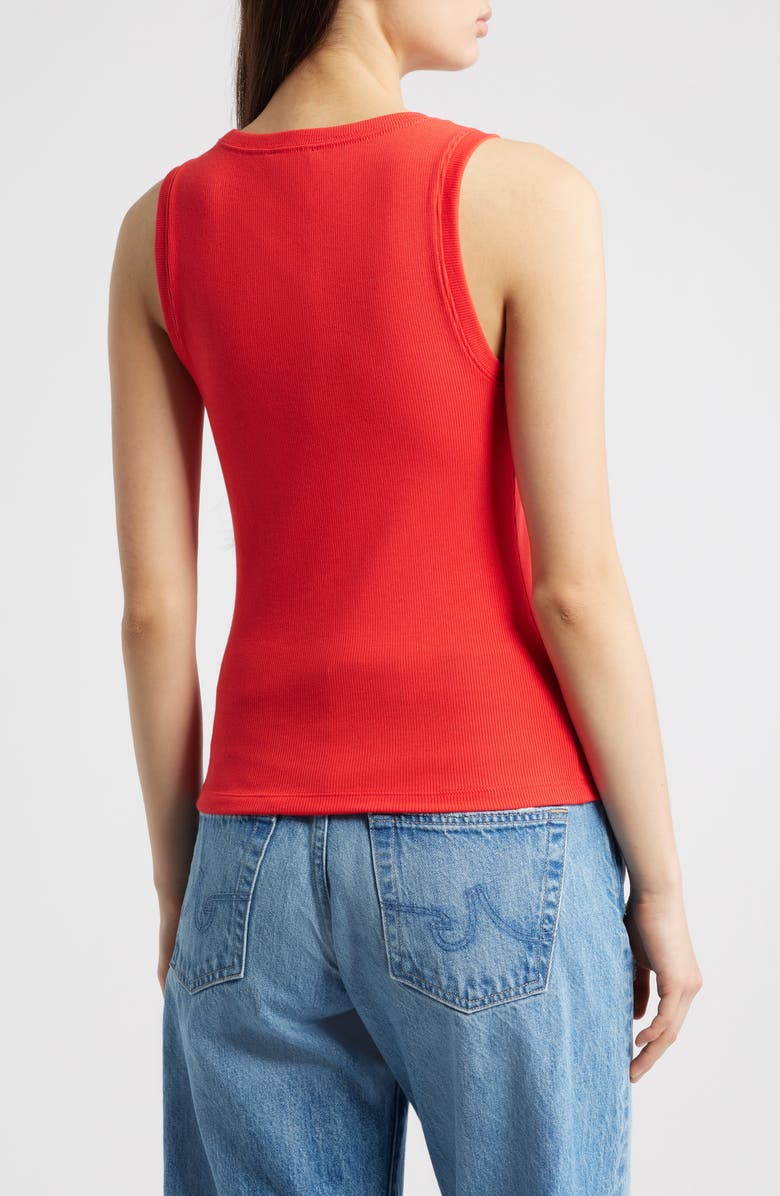 Rails Bobbie Rib Tank, Alternate, color, Cherry
