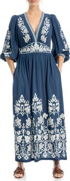 MAX STUDIO Print Maxi Dress