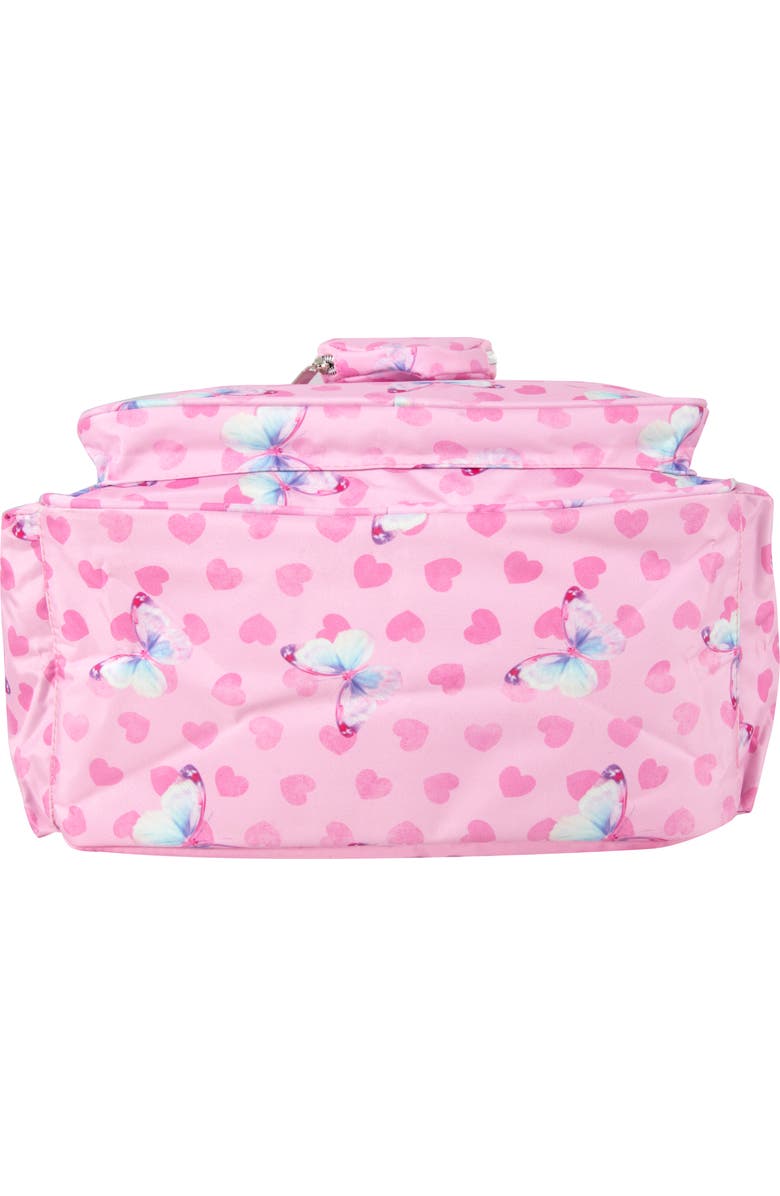 Jessica Simpson Kids' Embellished Handle Backpack, Alternate, color, Pink