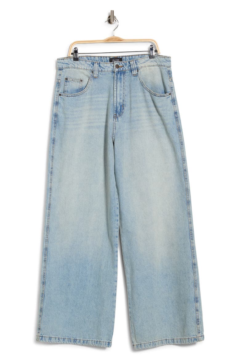 Ultra Baggy Jeans, Main, color, FADED INDIGO