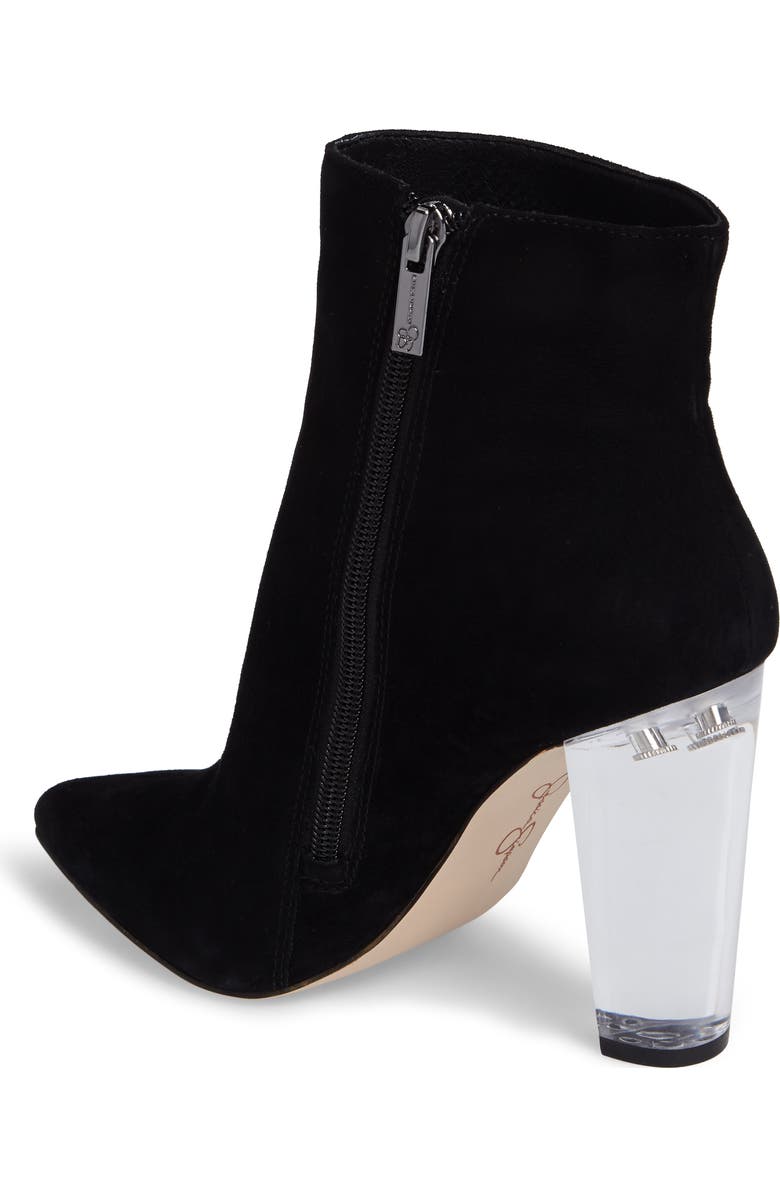 Jessica Simpson Teddi Crescent-Heel Bootie, Alternate, color,