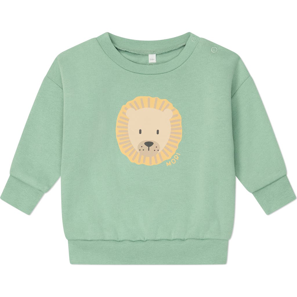 MORI MORI GRAPHIC PRINT SWEATSHIRT