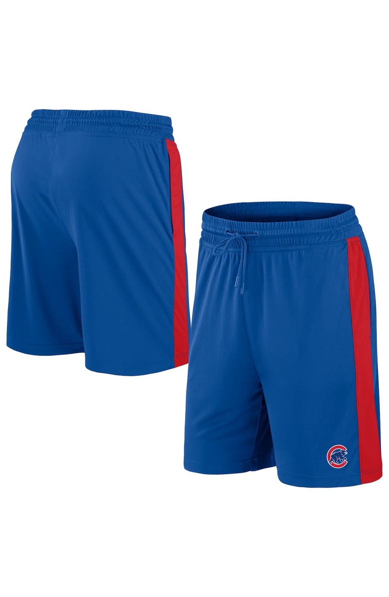 FANATICS Men's Fanatics Branded Royal Chicago Cubs Iconic Break It Loose Shorts, Main, color, 