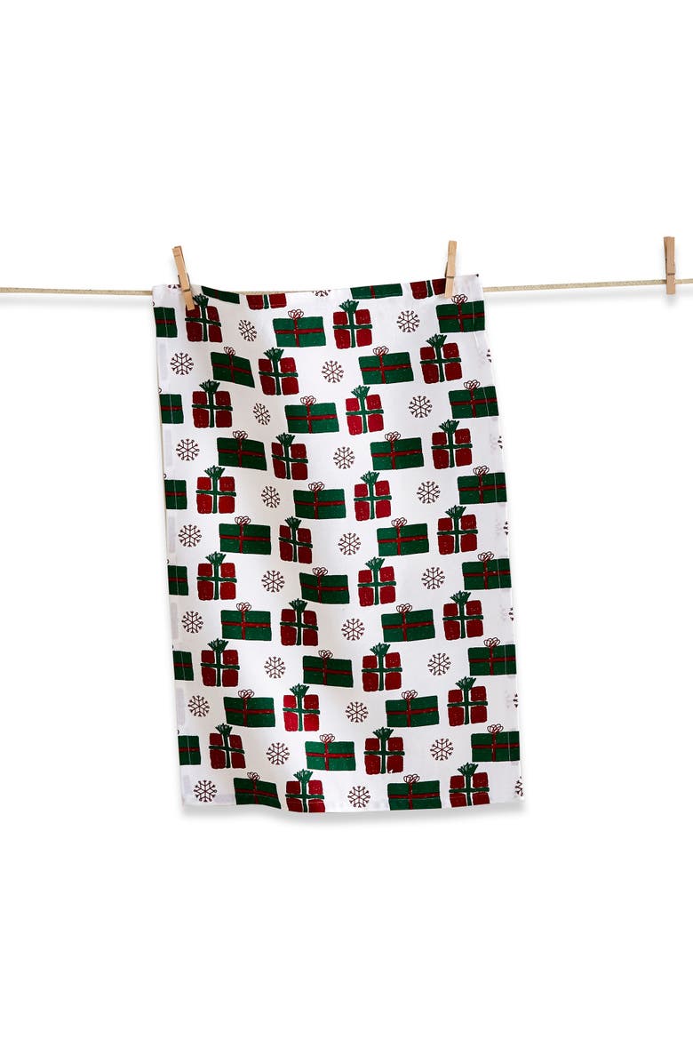 tag Multicolor Cotton Kitchen Dishtowel Set for Everyday Use, Main, color, 