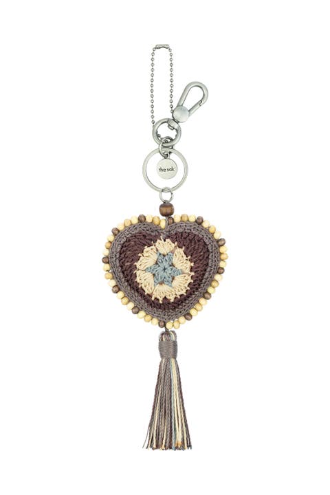 Yarnicharmz Crochet Heart Dangle