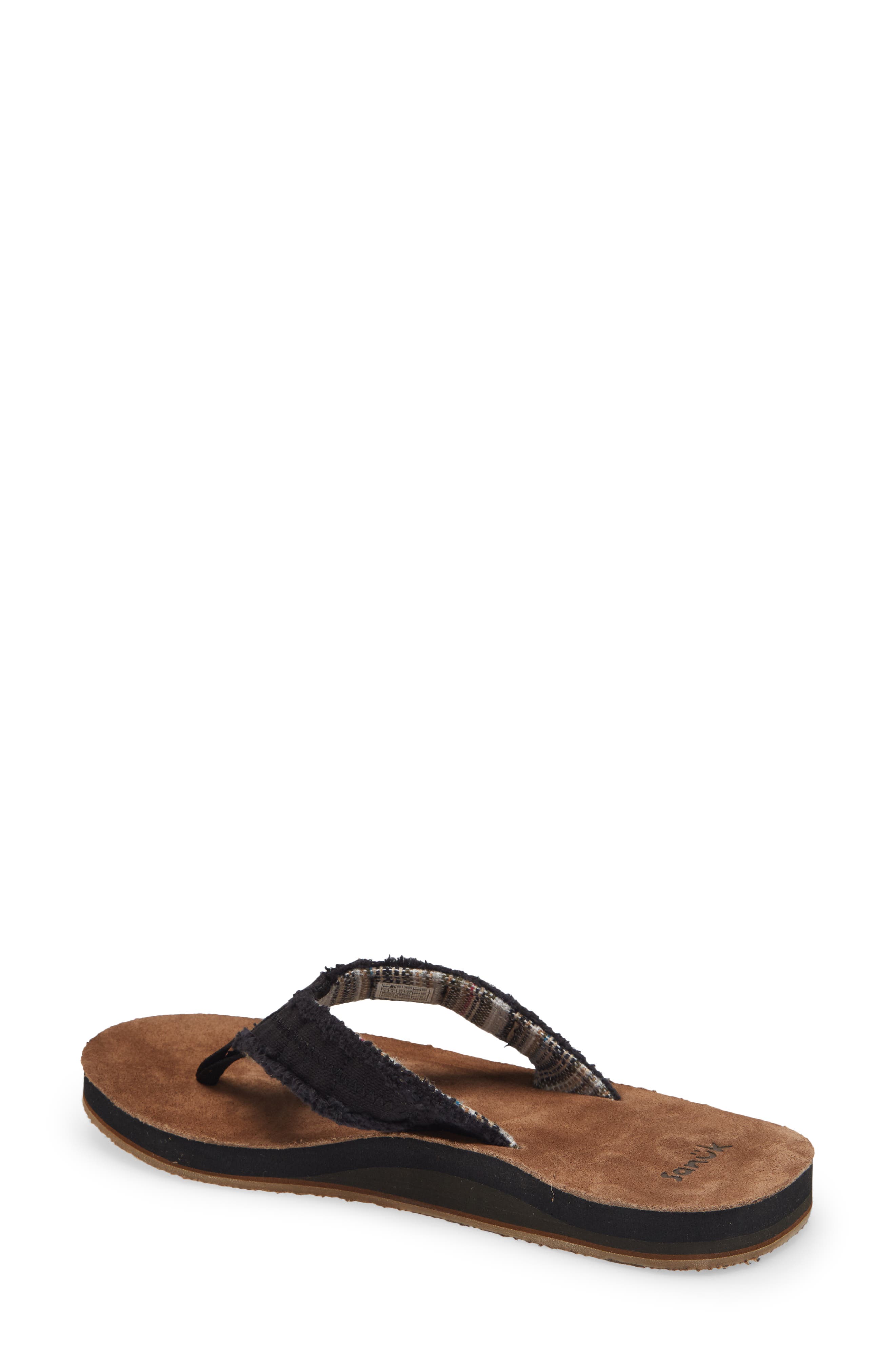 Sanuk Fraid Not Flip Flop, Alternate, color, 