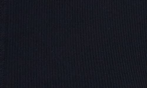 Pistola Dara Mock Neck Rib Top In Black