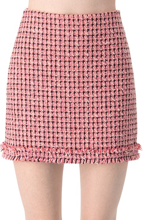 Short Tweed Skirt