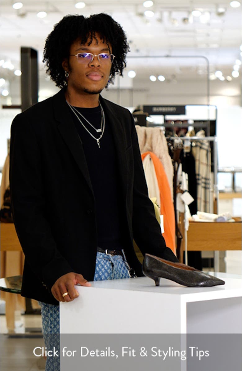 Libertine Pointed Toe Kitten Heel Pump, sales video thumbnail