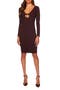 Tie Cutout Long Sleeve Dress