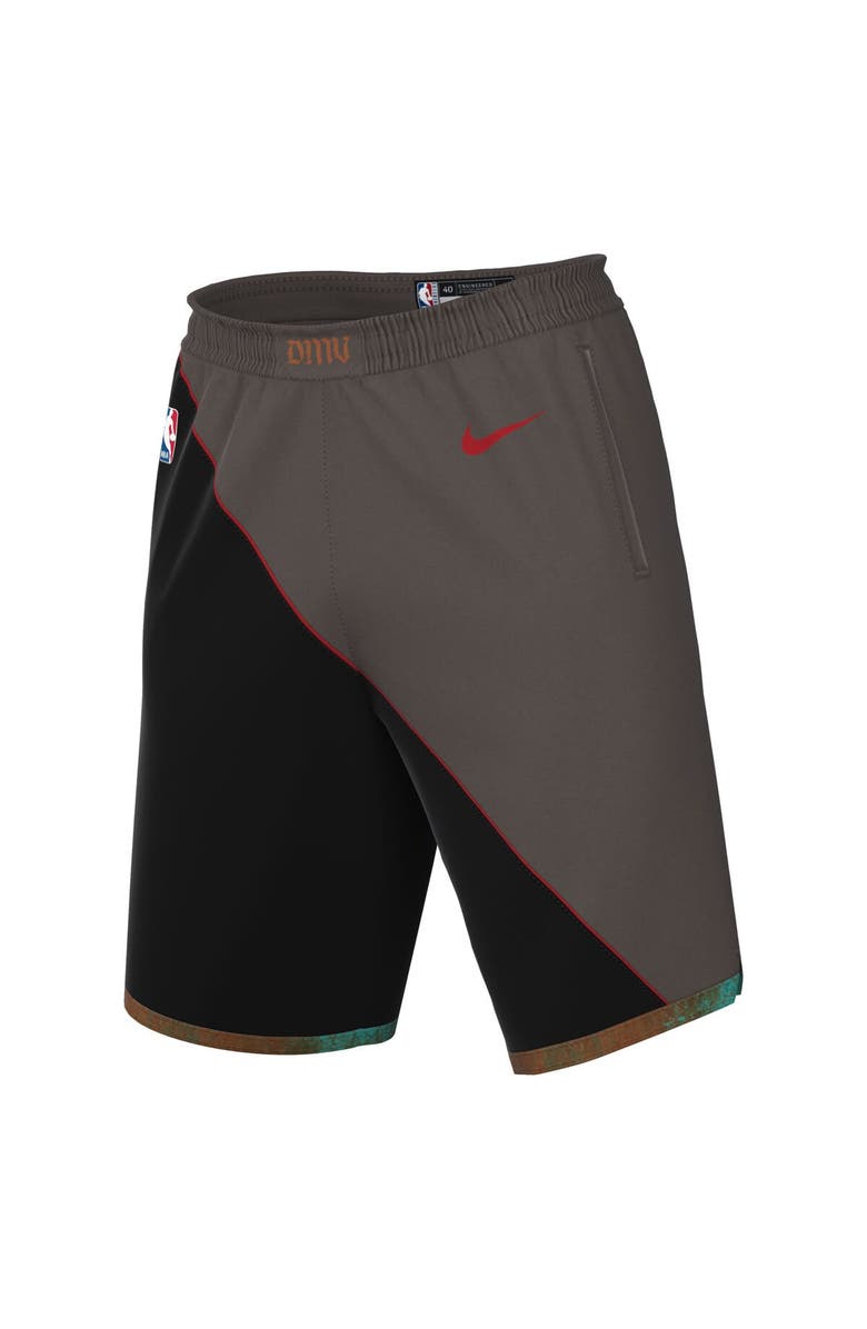 Nike Men's Nike  Black Washington Wizards 2023/24 City Edition Swingman Shorts, Alternate, color, 