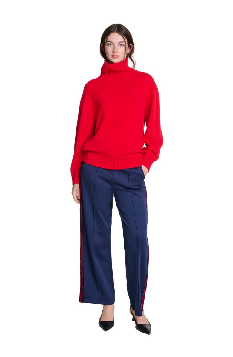 maje High-neck cashmere sweater, Main, color, 