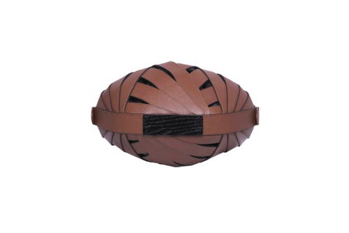 Perrin Paris Le Panier Handbag In Auburn | Black