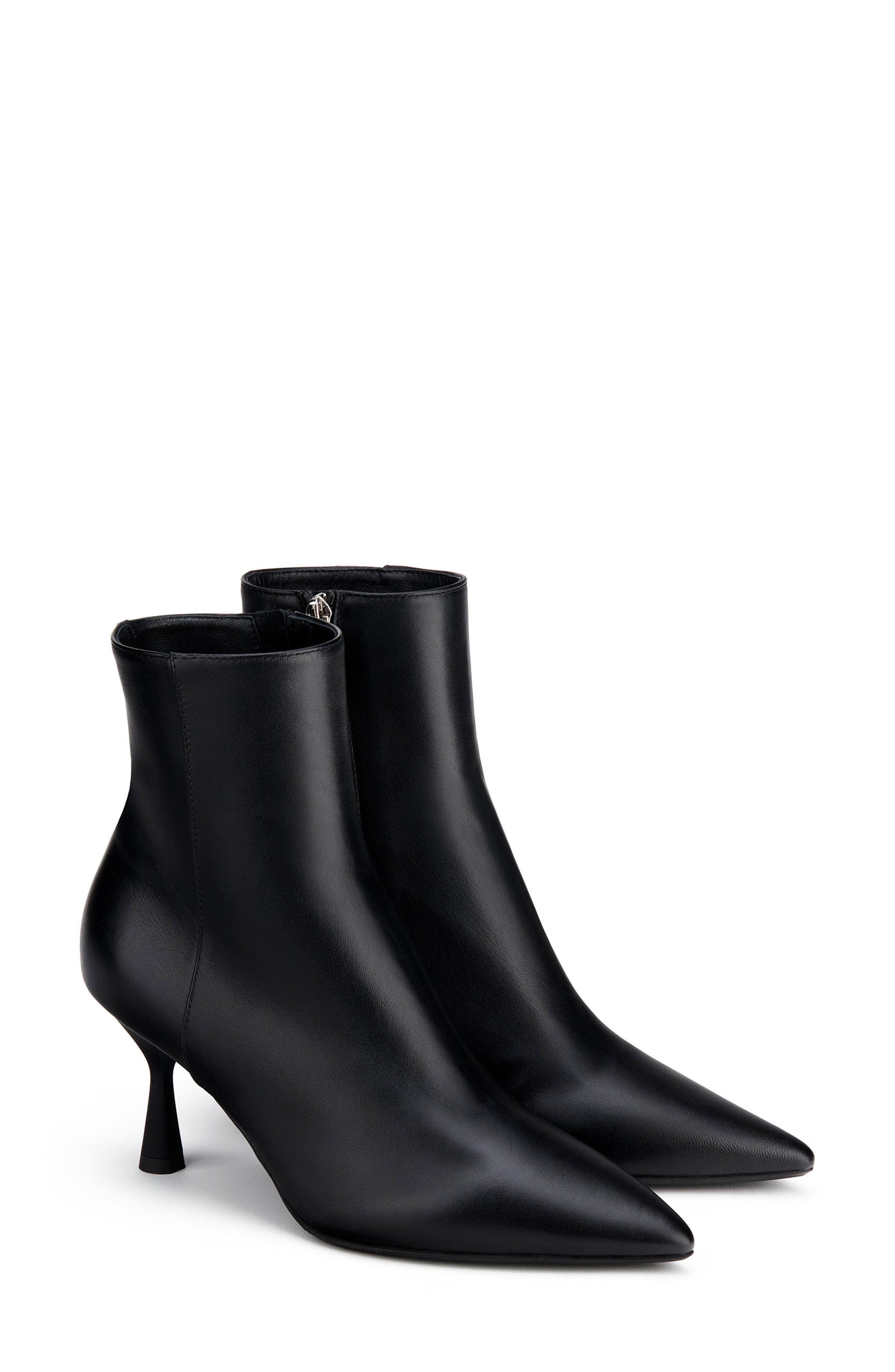 Ide Bootie with Heel, Main, color, NERO-NERO