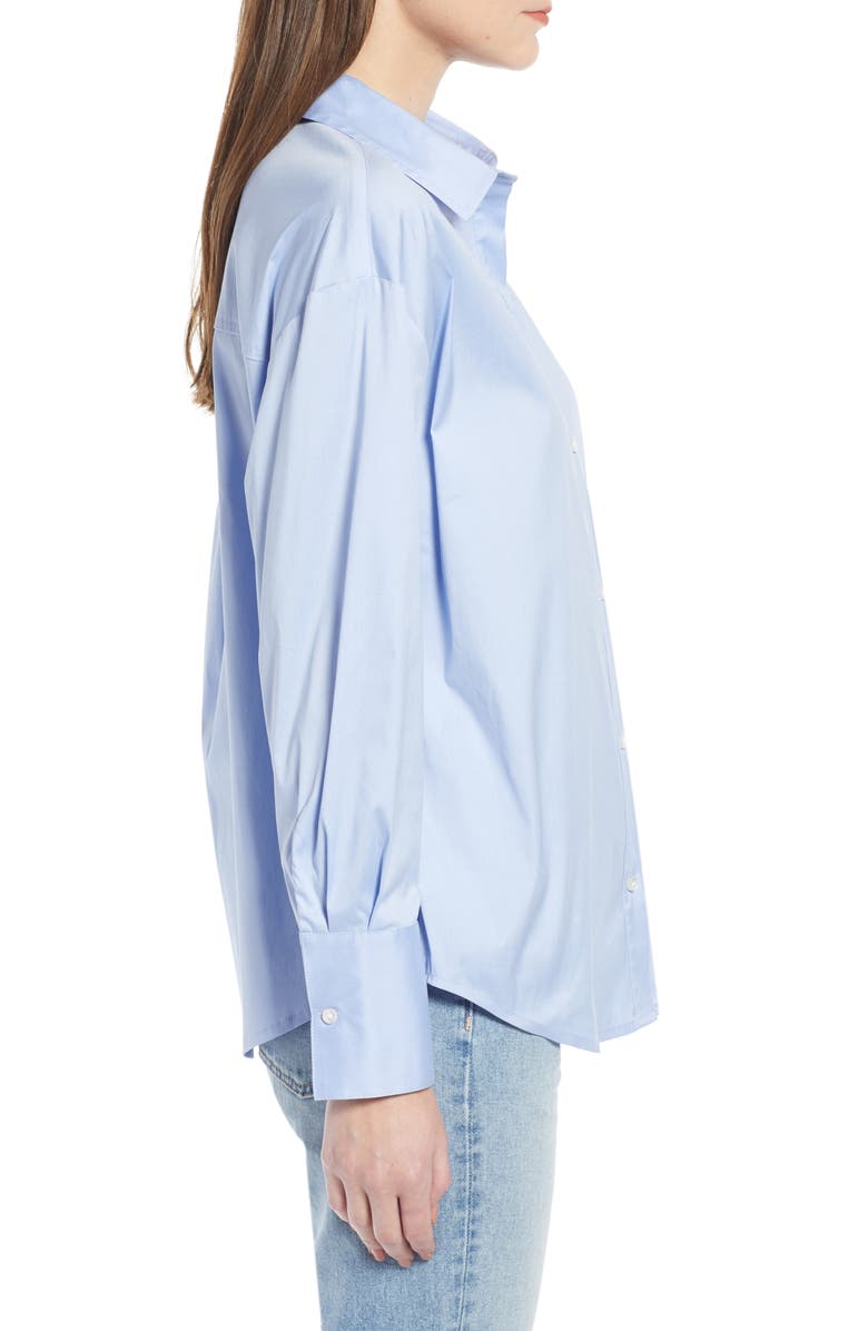 Something Navy Oversize Shirt, Alternate, color, 