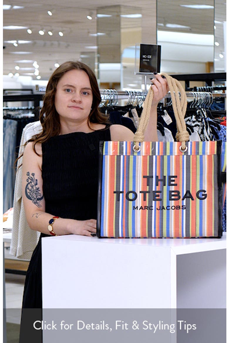 The Stripe Mesh Large Tote Bag video