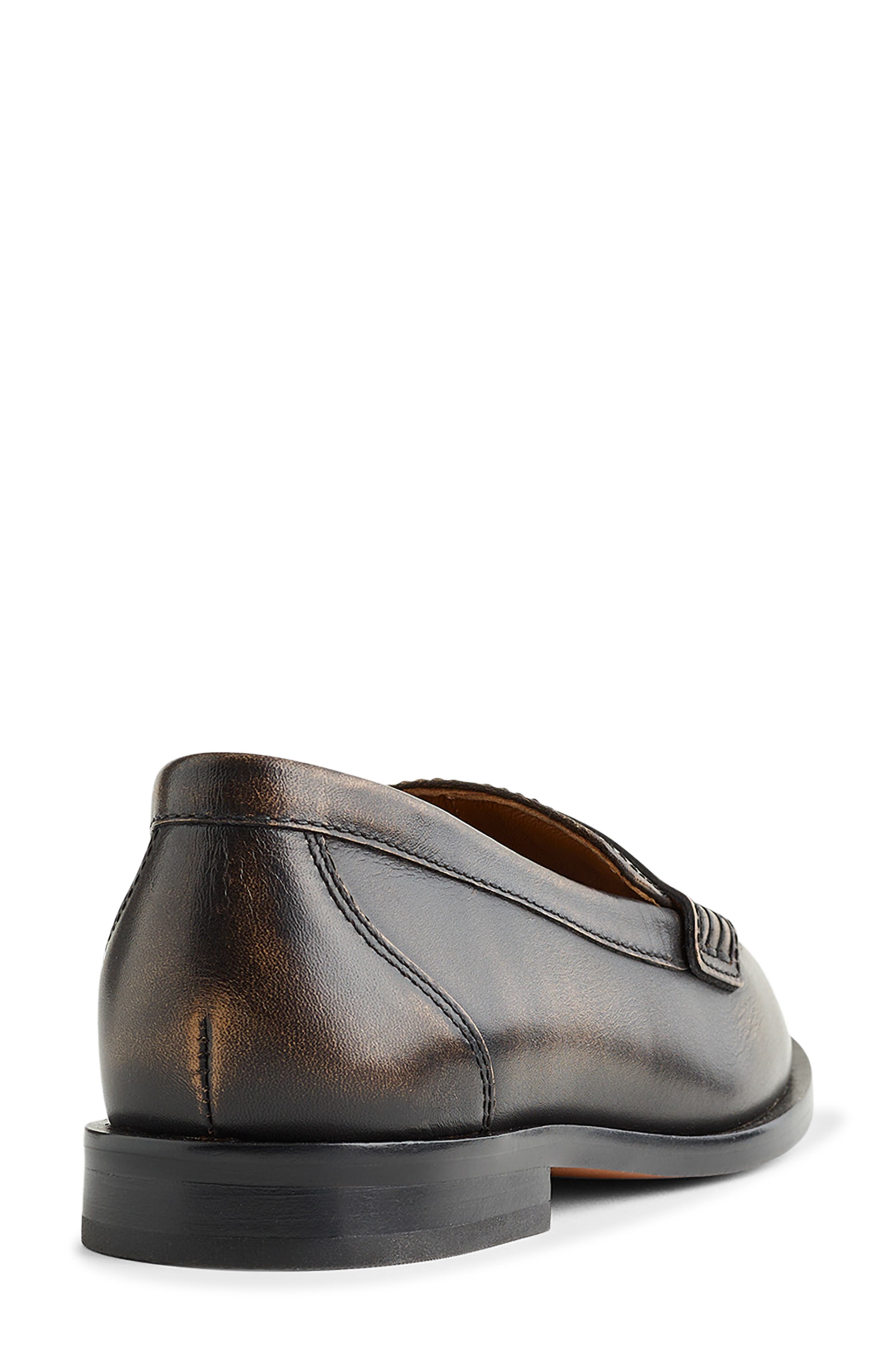 Grayson Penny Loafer, Alternate, color, TRUE BLACK MULTI