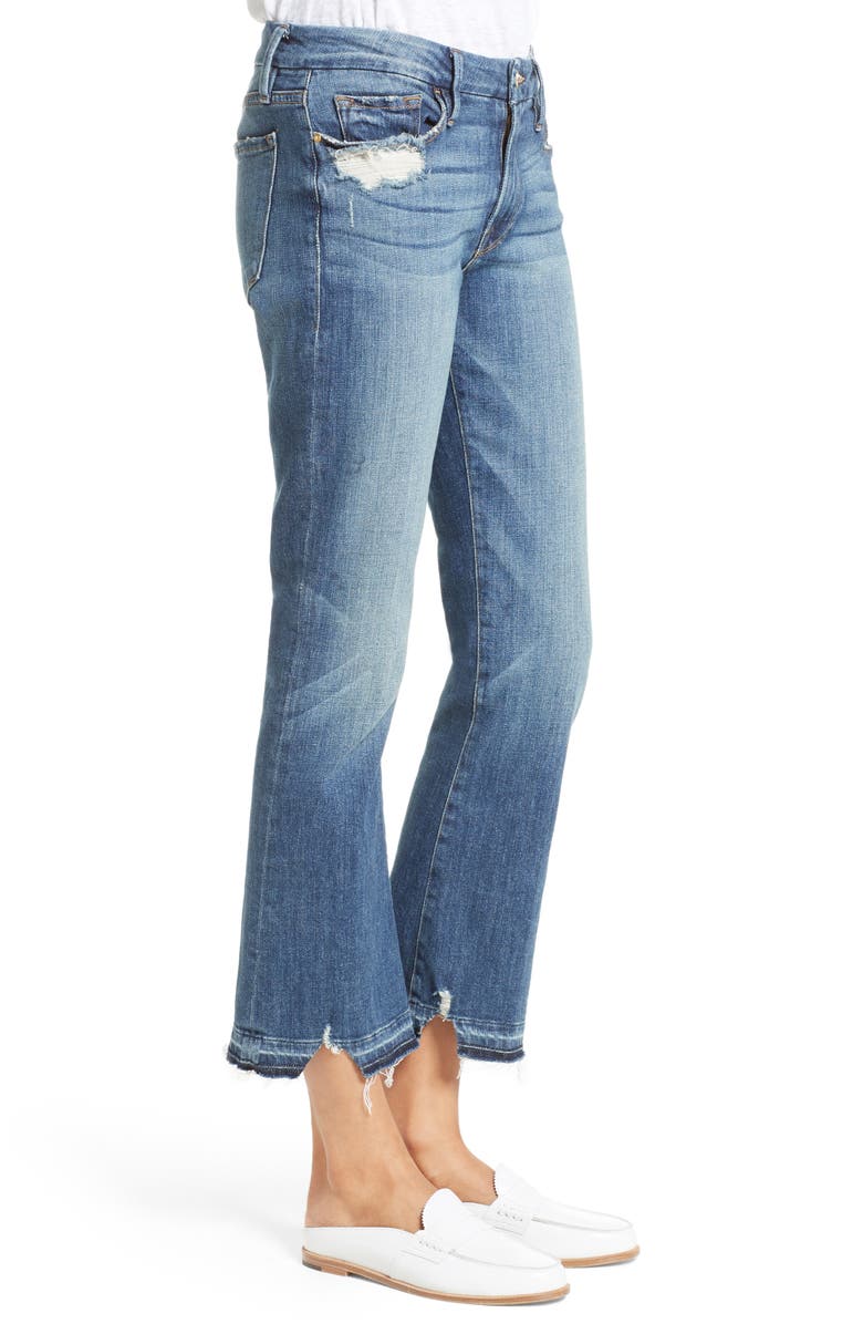 FRAME Released Hem Le Crop Mini Boot Jeans, Alternate, color, 