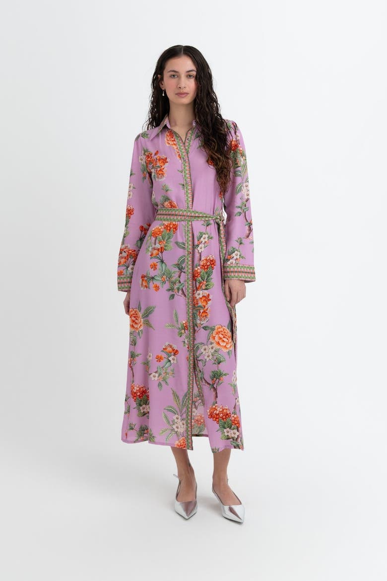 Enola Lilac Dress, Alternate, color, Lilac