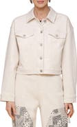 Avec Les Filles Heart Inset Trucker Jacket