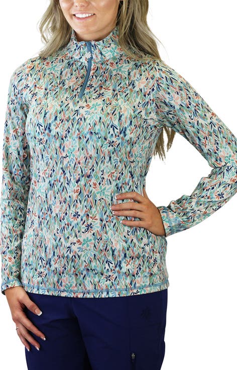 Quarter Zip Vented Sun Shirt