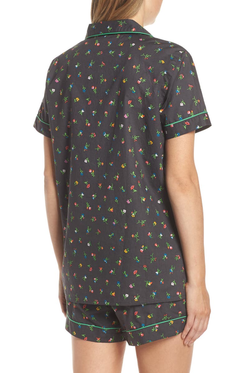 J.Crew Floral Print Pajamas, Alternate, color, 