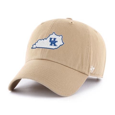 Men's '47 Khaki Kentucky Wildcats Clean Up Adjustable Hat